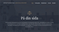 Desktop Screenshot of ksdlaw.se